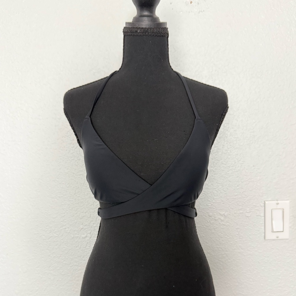 Hollister Black Swim Top